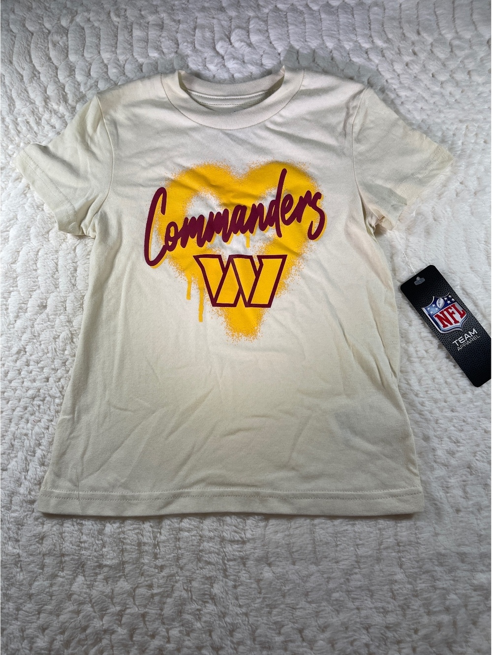 NFL Washington Commanders Youth T-Shirt Size 5/6 Medium
